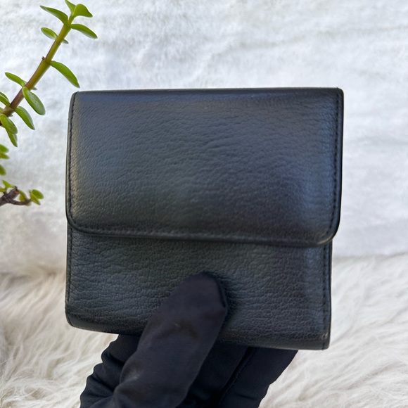 Chanel Vintage Trifold Wallet in Black - Picture 10 of 17